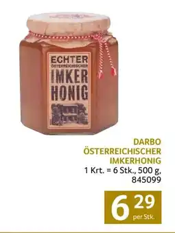 Transgourmet Darbo österreichischer imkerhonig Angebot