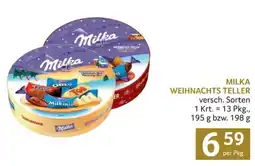 Transgourmet Milka weihnachts teller Angebot
