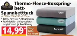 Norma Dreamtex Thermo-Fleece-Boxspring-bett-Spannbettuch Angebot