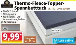Norma Thermo-Fleece-Topper-Spannbetttuch Dreamtex Angebot