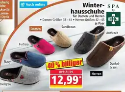 Norma Winter-hausschuhe SPA by Angebot