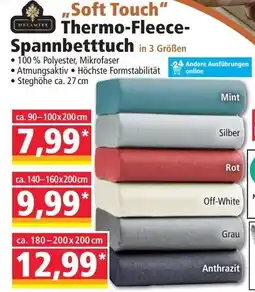 Norma Soft Touch Thermo-Fleece-Spannbetttuch Angebot