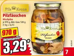 Norma Pilz Krone Pilzfässchen Angebot