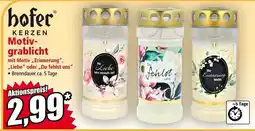 Norma hofer KERZEN Motiv-grablicht Angebot