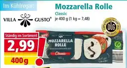 Norma Villa Gusto Mozzarella Rolle Classic Angebot
