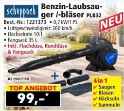 Norma Scheppach Benzin-Laubsauger /-bläser PLB32 Angebot