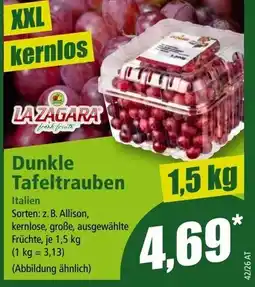Norma La Zagara Dunkle Tafeltrauben Angebot
