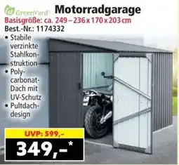 Norma GreenYard Motorradgarage Angebot