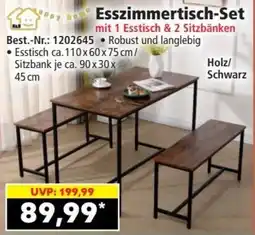Norma Happy Home Esszimmertisch-Set Angebot