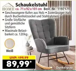 Norma Schaukelstuhl HOME Angebot