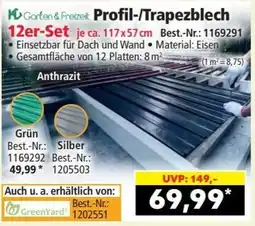 Norma Garten & Freizeit Profil-Trapezblech Angebot