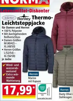 Norma Ronley Thermo-Leichtsteppjacke Angebot
