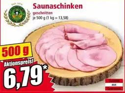 Norma Frischpack Saunaschinken Angebot