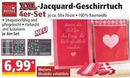 Norma Casa Royale XXL-Jacquard-Geschirrtuch Angebot