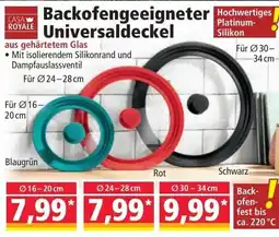 Norma Backofengeeigneter Universaldeckel Angebot