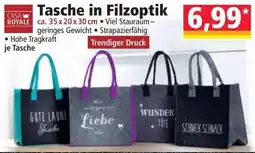Norma Tasche in Filzoptik Angebot