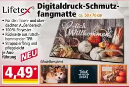 Norma Lifetex Digitaldruck-Schmutzfangmatte Angebot