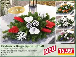 Norma Exklusiver Doppelspitzenstrauss Angebot