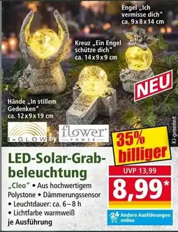 Norma LED-Solar-Grabbeleuchtung "Cleo" by flower POWER Angebot