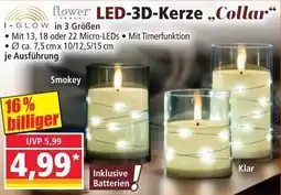 Norma LED-3D-Kerze Collar Angebot
