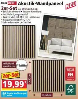 Norma Akustik-Wandpaneel Angebot