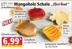 Norma Mangoholz Schale „Herbst“ Angebot