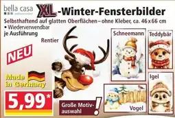 Norma bella casa XL-Winter-Fensterbilder Angebot