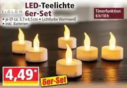 Norma LED-Teelicht I-GLOW Angebot