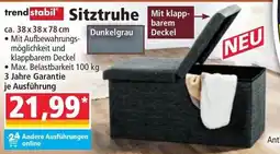Norma trendstabil Sitztruhe Angebot