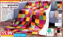 Norma bella casa Wohndecke „Flanell-Sherpa“ Angebot
