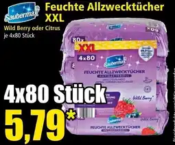 Norma Feuchte Allzwecktücher Saubermax Angebot
