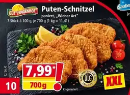 Norma Gut Langenhof Puten-Schnitzel Angebot