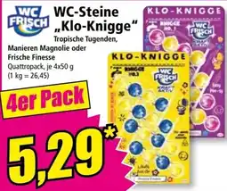 Norma WC-Steine "Klo-Knigge" Angebot