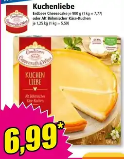 Norma Conditorei Coppenrath & Wiese Kuchenliebe Alt Böhmischer Käse-Kuchen Angebot