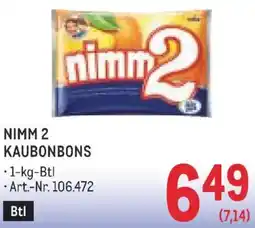 Metro Nimm 2 kaubonbons Angebot