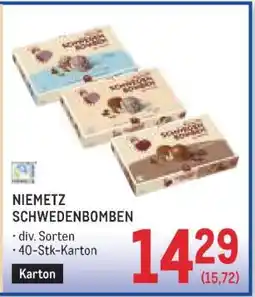 Metro Niemetz Schwedenbomben Angebot