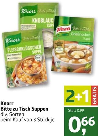 ADEG Knorr Bitte Zu Tisch Suppen Angebot