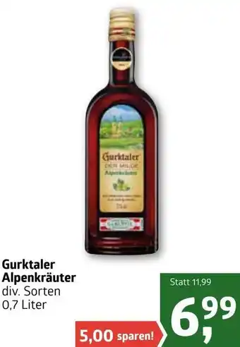 ADEG Gurktaler Alpenkräuter Angebot