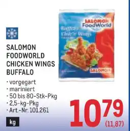 Metro SALOMON FOODWORLD CHICKEN WINGS BUFFALO Angebot