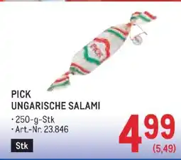 Metro Pick Ungarische Salami Angebot