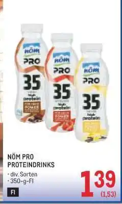 Metro NÖM PRO PROTEINDRINKS Angebot