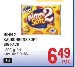Metro NIMM 2 KAUBONBONS SOFT BIG PACK Angebot