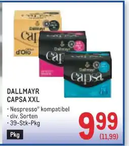 Metro Dallmayr Capsa XXL Angebot