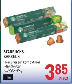 Metro Starbucks Kapseln Angebot
