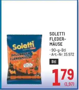 Metro SOLETTI FLEDER-MÄUSE Angebot