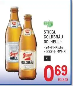 Metro Stiegl Goldbräu od. Hell Angebot
