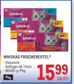 Metro WHISKAS FRISCHEBEUTEL Angebot