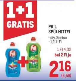 Metro Pril Spülmittel Angebot