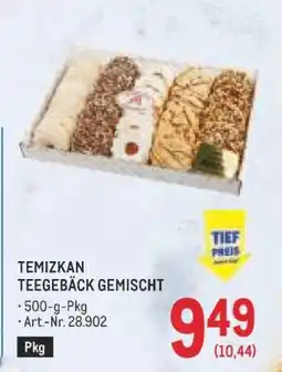 Metro TEMIZKAN TEEGEBÄCK GEMISCHT Angebot