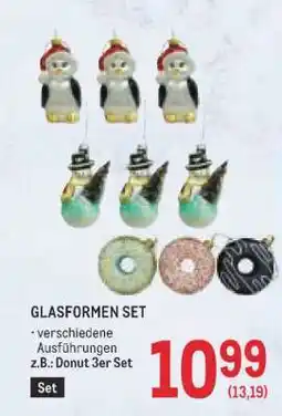 Metro GLASFORMEN SET Angebot